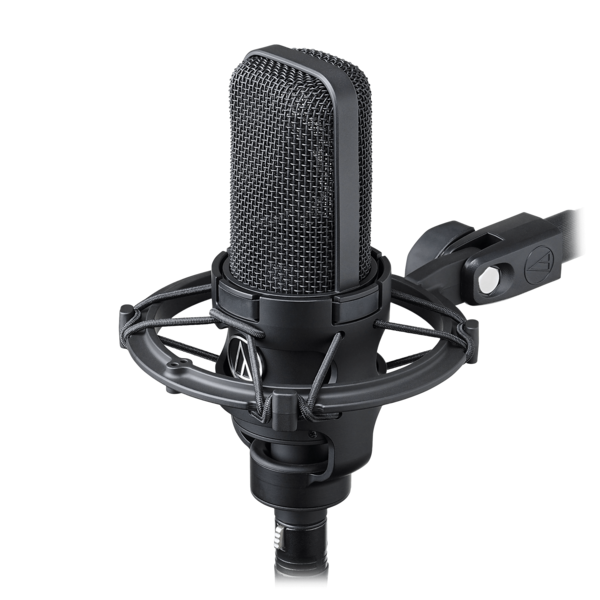 SIDE-ADDRESS CARDIOID CONDENSER MICROPHONE / INCLUDES AT8449A SHOCK MOUNT, DUST COVER, CARRYING CASE